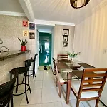 Apê aconchegante na praia